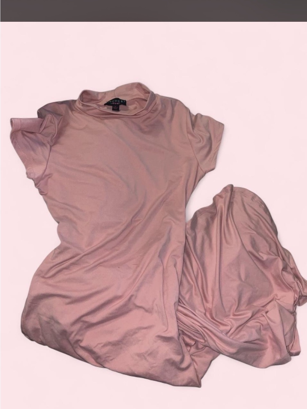 Discreet Soft Touch Pink Dress